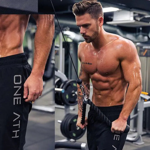 Elastic Waist Sport Shorts for Running Gym