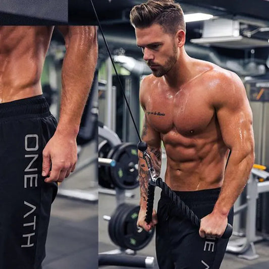 Elastic Waist Sport Shorts for Running Gym