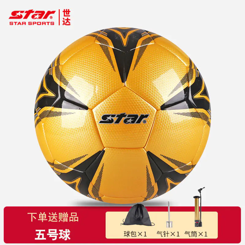 Star Soccer Ball for Kids and Adults - Professional Use