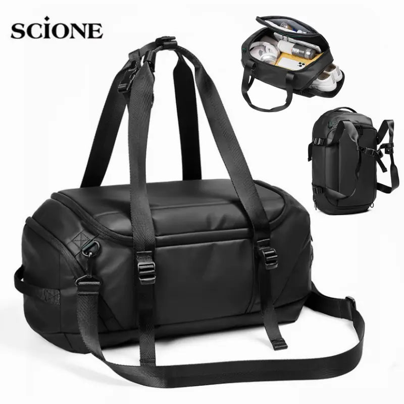 Multifunctional Waterproof Gym Shoulder Bag Backpack