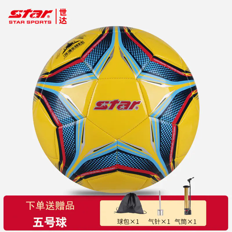 Star Soccer Ball for Kids and Adults - Professional Use