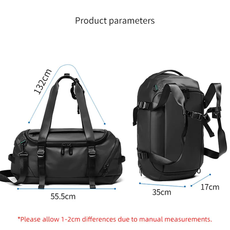 Multifunctional Waterproof Gym Shoulder Bag Backpack