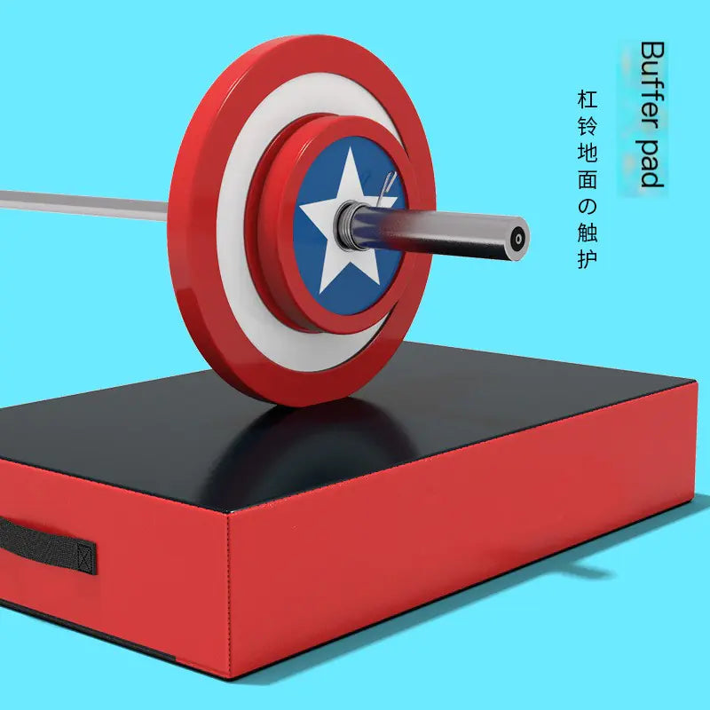 Weightlifting Barbell Cushion Pad for Gym Floor