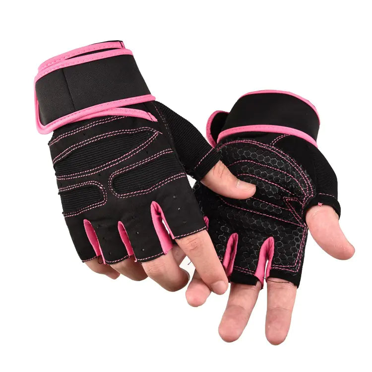 Gym Gloves for Weightlifting and Running - Palm Protection
