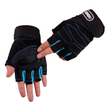 Gym Gloves for Weightlifting and Running - Palm Protection