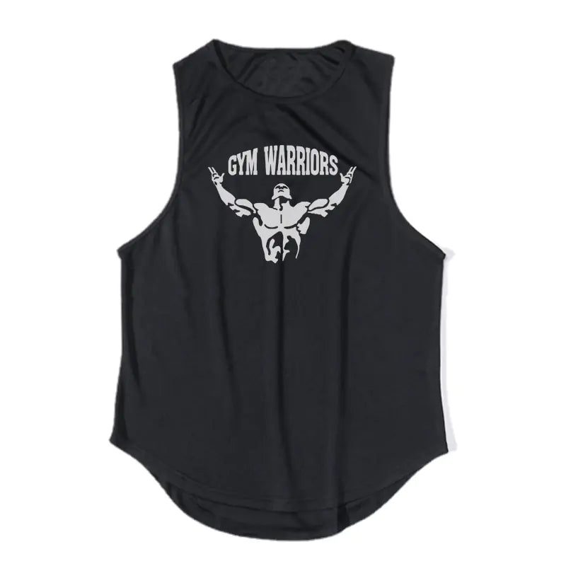 Men's Breathable Polyester Gym Exercise Vest