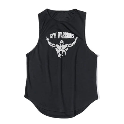 Men's Breathable Polyester Gym Exercise Vest