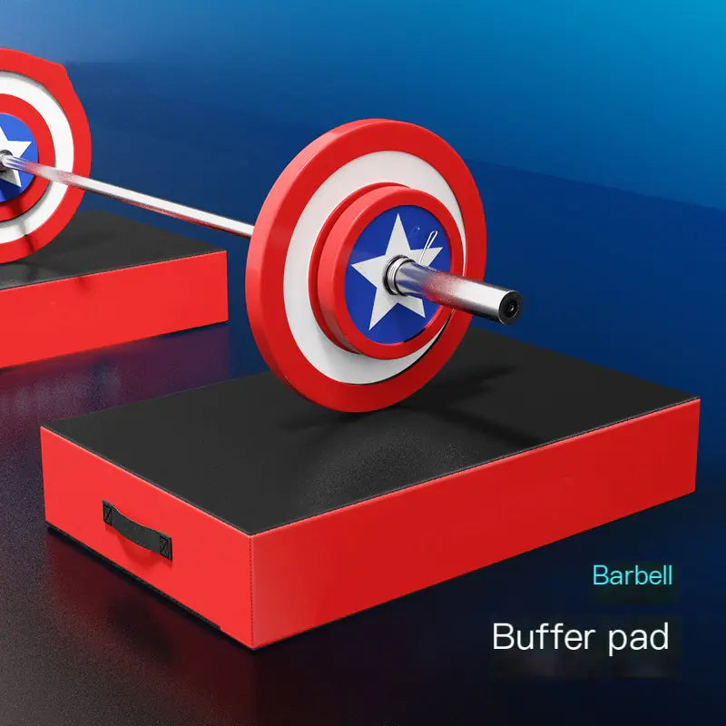 Weightlifting Barbell Cushion Pad for Gym Floor